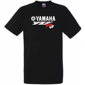 Motor fan Yamaha YZF R6 férfi rövid ujjú póló