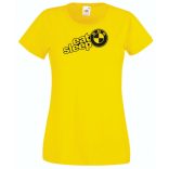 Autó fan Eat Sleep BMW női rövid ujjú póló