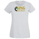 Autó fan King of the Road BMW női rövid ujjú póló