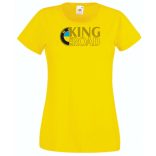 Autó fan King of the Road BMW női rövid ujjú póló