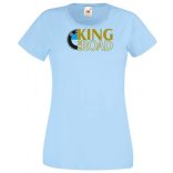 Autó fan King of the Road BMW női rövid ujjú póló