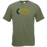 Autó fan King of the Road BMW férfi rövid ujjú póló