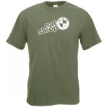 Autó fan Eat Sleep BMW férfi rövid ujjú póló