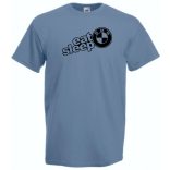 Autó fan Eat Sleep BMW férfi rövid ujjú póló