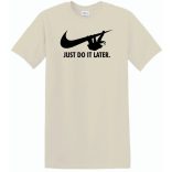 Humor - Lajhár - Just Do It Later férfi rövid ujjú póló