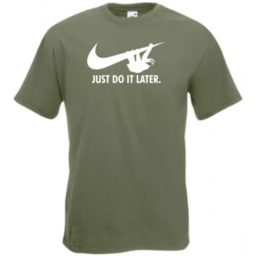 Humor - Lajhár - Just Do It Later férfi rövid ujjú póló