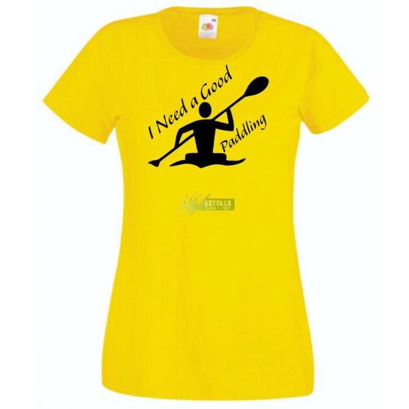 Kell egy jó kis evezés női rövid ujjú póló