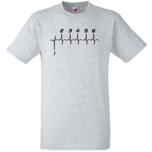 Motor fan váltó fokozatok férfi rövid ujjú póló