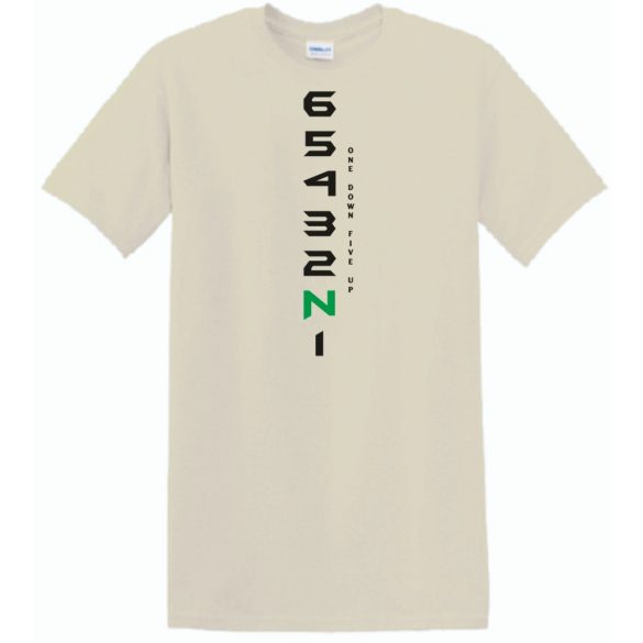 Motor fan váltó fokozatok férfi rövid ujjú póló