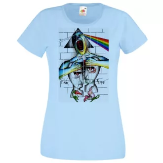   Retro zene rajongó Pink Floyd mix fantasy női rövid ujjú póló