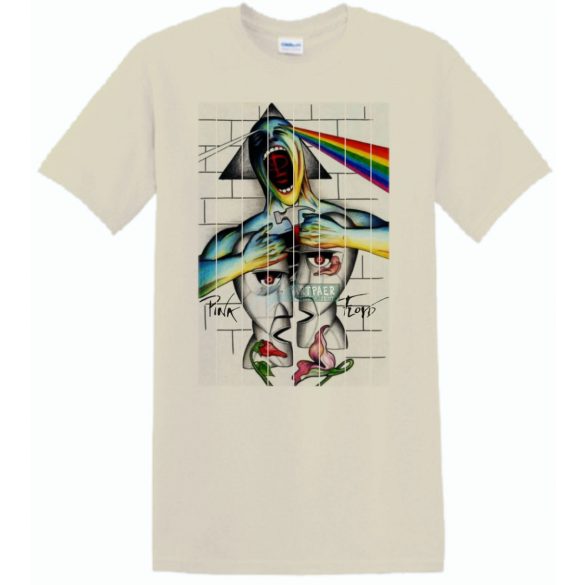Retro zene rajongó Pink Floyd mix fantasy férfi rövid ujjú póló