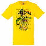 Retro zene rajongó Pink Floyd mix fantasy férfi rövid ujjú póló