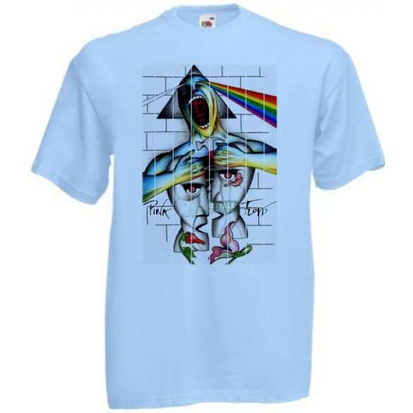 Retro zene rajongó Pink Floyd mix fantasy férfi rövid ujjú póló