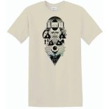 Retro zene rajongó Pink Floyd mix II. fantasy férfi rövid ujjú póló