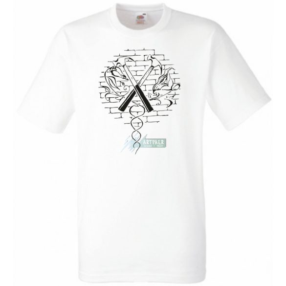 Retro zene rajongó Pink Floyd mix II. fantasy férfi rövid ujjú póló