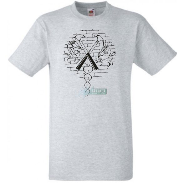 Retro zene rajongó Pink Floyd mix II. fantasy férfi rövid ujjú póló