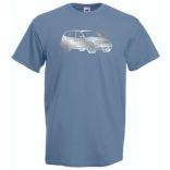 Autó fan BMW X3 minima férfi rövid ujjú póló