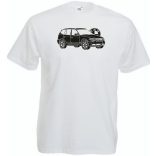 Autó fan BMW X3 minima férfi rövid ujjú póló