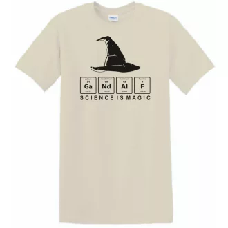   Funny Periodic Table Gandalf - Potter stílus férfi rövid ujjú póló