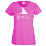 Funny Periodic Table Gandalf - Potter stílus női rövid ujjú póló