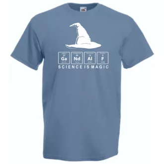   Funny Periodic Table Gandalf - Potter stílus férfi rövid ujjú póló