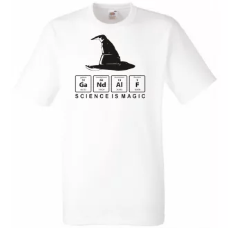   Funny Periodic Table Gandalf - Potter stílus férfi rövid ujjú póló