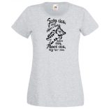Szép cica jó cica - Agymenők stílus női rövid ujjú póló