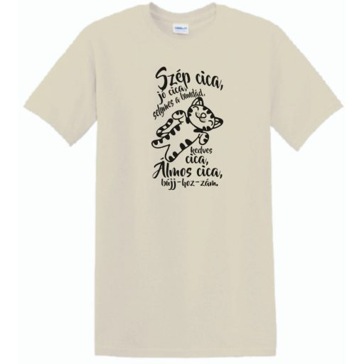 Szép cica jó cica - Agymenők stílus férfi rövid ujjú póló