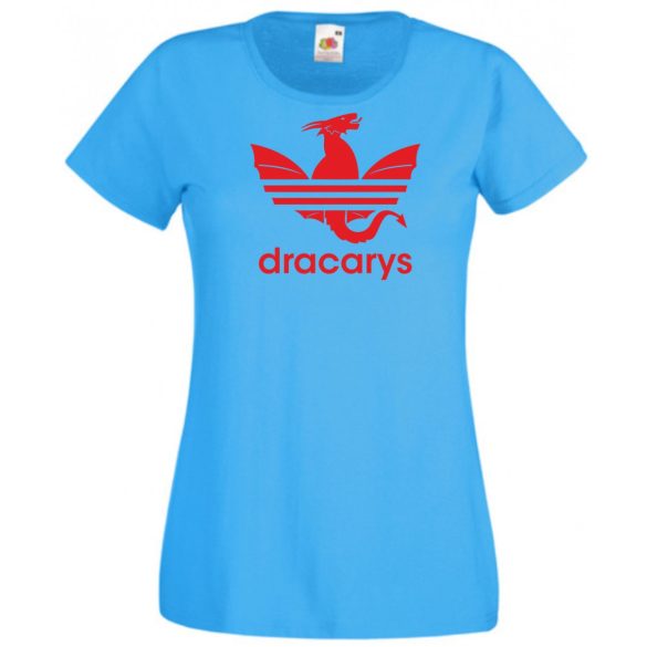GOT - Trónok harca stílus - Dracarys I. női rövid ujjú póló