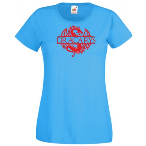 GOT - Trónok harca stílus - Dracarys II. női rövid ujjú póló