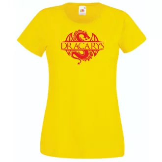   GOT - Trónok harca stílus - Dracarys II. női rövid ujjú póló