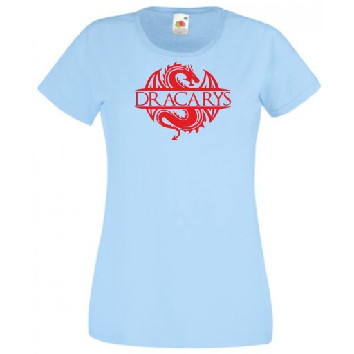 GOT - Trónok harca stílus - Dracarys II. női rövid ujjú póló