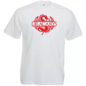   GOT - Trónok harca stílus - Dracarys II. férfi rövid ujjú póló