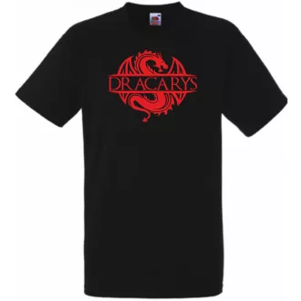   GOT - Trónok harca stílus - Dracarys II. férfi rövid ujjú póló