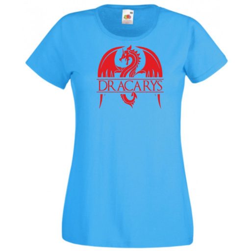 GOT - Trónok harca stílus - Dracarys III. női rövid ujjú póló