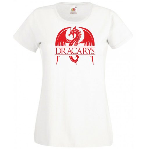 GOT - Trónok harca stílus - Dracarys III. női rövid ujjú póló