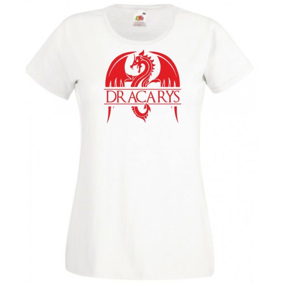 GOT - Trónok harca stílus - Dracarys III. női rövid ujjú póló
