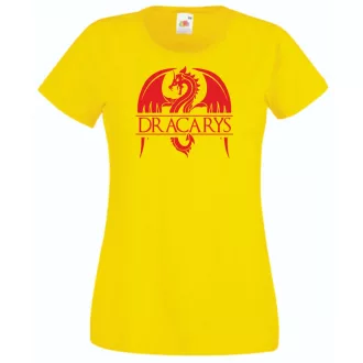   GOT - Trónok harca stílus - Dracarys III. női rövid ujjú póló