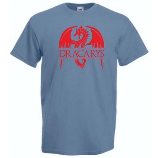 GOT - Trónok harca stílus - Dracarys III. férfi rövid ujjú póló