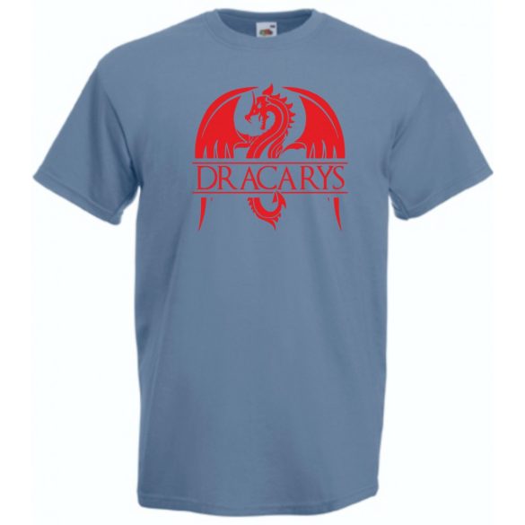 GOT - Trónok harca stílus - Dracarys III. férfi rövid ujjú póló