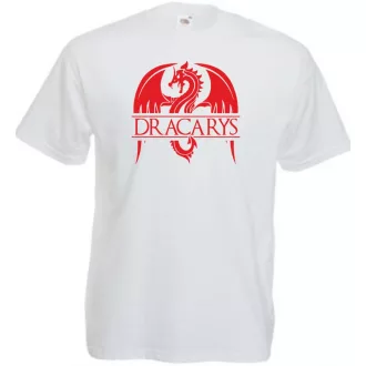   GOT - Trónok harca stílus - Dracarys III. férfi rövid ujjú póló