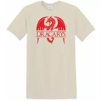   GOT - Trónok harca stílus - Dracarys III. férfi rövid ujjú póló