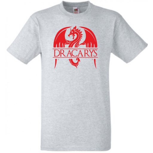 GOT - Trónok harca stílus - Dracarys III. férfi rövid ujjú póló