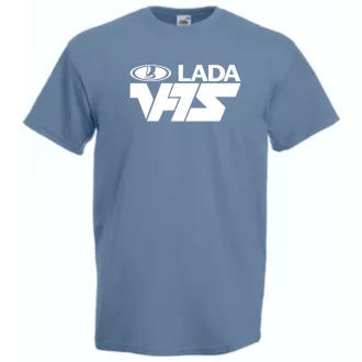 Retro Autó fan Lada VFTS férfi rövid ujjú póló