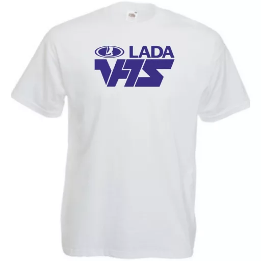 Retro Autó fan Lada VFTS férfi rövid ujjú póló