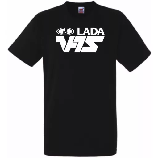 Retro Autó fan Lada VFTS férfi rövid ujjú póló