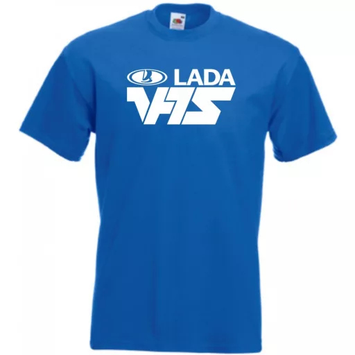 Retro Autó fan Lada VFTS férfi rövid ujjú póló