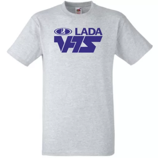 Retro Autó fan Lada VFTS férfi rövid ujjú póló