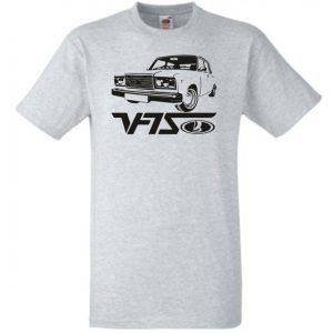 Retro Autó fan Lada VFTS férfi rövid ujjú póló