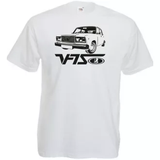 Retro Autó fan Lada VFTS férfi rövid ujjú póló
